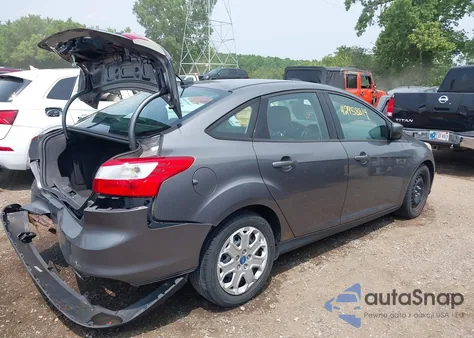 2012 Ford Focus Se from USA, damaged, VIN 1FAHP3F26CL186645
